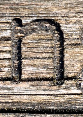 Sıkıntılı Durum Tipografisi ile Yazılan Kelimeler Fidye Mektubu N 'yi Buldu