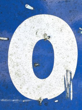 Sıkıntılı Durum Tipografisi ile Yazılan Sözcükler 0 Numaralı Fidye Mektubunu Buldu