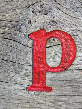 Sıkıntılı Durum Tipografisi ile Yazılan Sözcükler Fidye Mektubu P Bulundu