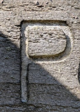 Sıkıntılı Durum Tipografisi ile Yazılan Sözcükler Fidye Mektubu P Bulundu