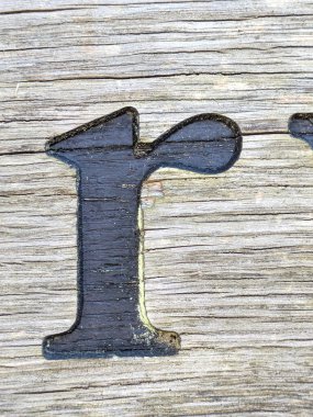 Sıkıntılı Durum Tipografisi ile Yazılan Kelimeler Fidye Mektubu R 'yi Buldu