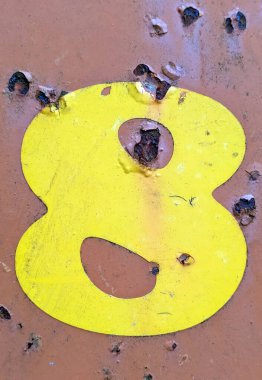 Sıkıntılı Durum Tipografisinde Yazılan Sözler Fidye Numarası 8 'i Buldu