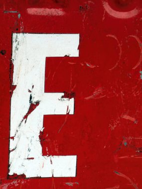 Sıkıntılı Durum Tipografisi ile Yazılan Sözcükler Fidye Mektubu E Bulundu