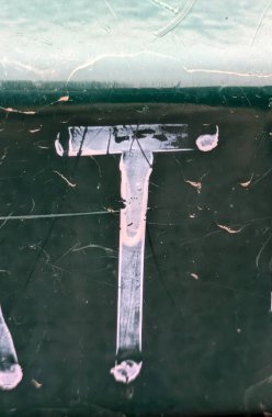 Sıkıntılı Durum Tipografisi ile Yazılan Kelimeler Fidye Mektubu T Bulundu