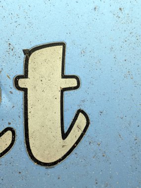 Sıkıntılı Durum Tipografisi ile Yazılan Kelimeler Fidye Mektubu T Bulundu