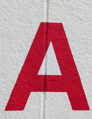 Sıkıntılı Durum Tipografisi ile Yazılan Sözcükler Fidye Mektubu A 'yı Buldu