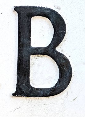 Sıkıntılı Durum Tipografisinde Yazılan Sözcükler Fidye Mektubu B 'yi Buldu