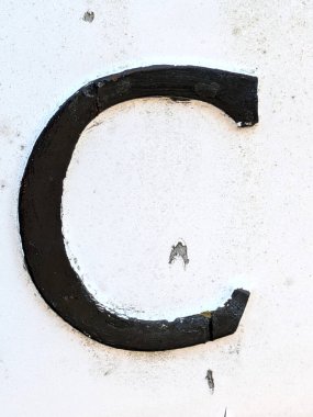 Sıkıntılı Durum Tipografisi ile Yazılan Sözcükler Fidye Harfi C Bulundu