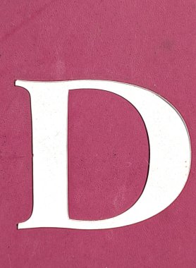 Sıkıntılı Durum Tipografisi ile Yazılan Kelimeler Fidye Mektubu D 'yi Buldu