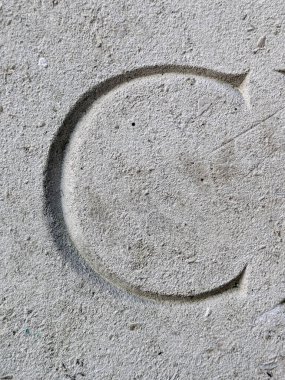 Sıkıntılı Durum Tipografisi ile Yazılan Sözcükler Fidye Harfi C Bulundu