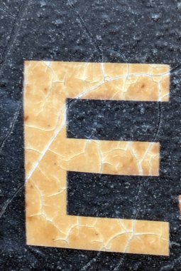 Sıkıntılı Durum Tipografisi ile Yazılan Sözcükler Fidye Mektubu E Bulundu