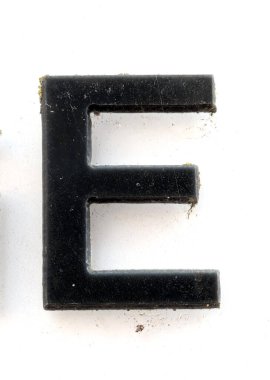 Sıkıntılı Durum Tipografisi ile Yazılan Sözcükler Fidye Mektubu E Bulundu