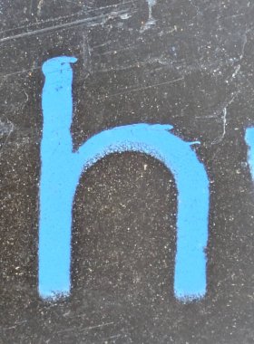 Sıkıntılı Durum Tipografisi ile Yazılan Kelimeler Fidye Mektubu H 'yi Buldu