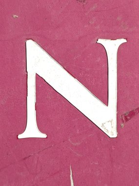 Sıkıntılı Durum Tipografisi ile Yazılan Kelimeler Fidye Mektubu N 'yi Buldu