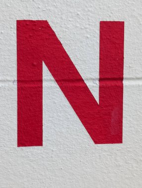 Sıkıntılı Durum Tipografisi ile Yazılan Kelimeler Fidye Mektubu N 'yi Buldu