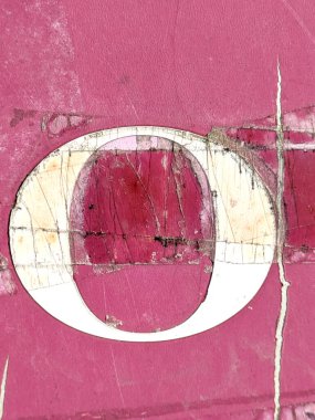 Sıkıntılı Durum Tipografisi ile Yazılan Kelimeler Fidye Mektubu Bulundu