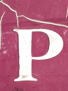 Sıkıntılı Durum Tipografisi ile Yazılan Sözcükler Fidye Mektubu P Bulundu