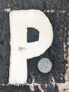 Sıkıntılı Durum Tipografisi ile Yazılan Sözcükler Fidye Mektubu P Bulundu