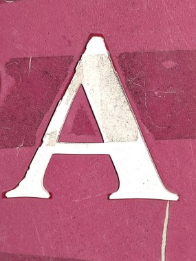 Sıkıntılı Durum Tipografisi ile Yazılan Sözcükler Fidye Mektubu A 'yı Buldu