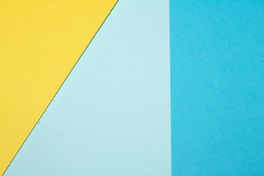 Basit Kağıt Kart Birincil Rengi Çok Renkli Gökkuşağı Sakin Arkaplanındaki Geometrik Şekiller