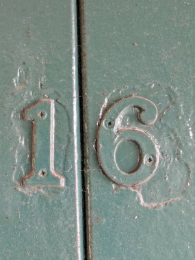 Sıkıntılı Durum Tipografisinde Yazılı Sözcükler 16 Numaralı Fidyeyi Buldu