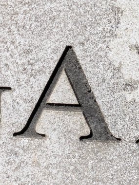 Sıkıntılı Durum Tipografisi ile Yazılan Sözcükler Fidye Mektubu A 'yı Buldu