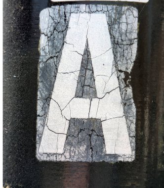 Sıkıntılı Durum Tipografisi ile Yazılan Sözcükler Fidye Mektubu A 'yı Buldu