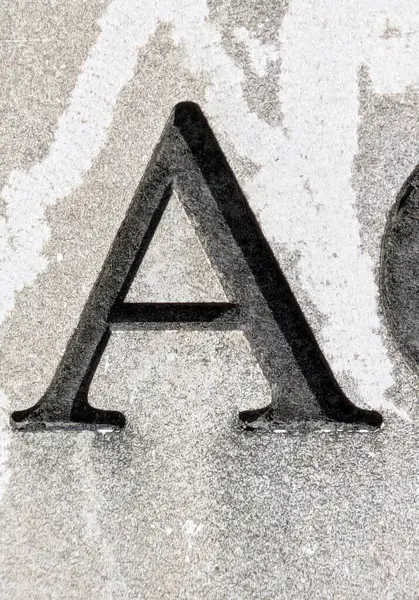 Sıkıntılı Durum Tipografisi ile Yazılan Sözcükler Fidye Mektubu A 'yı Buldu