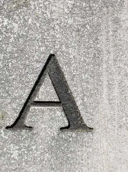 Sıkıntılı Durum Tipografisi ile Yazılan Sözcükler Fidye Mektubu A 'yı Buldu