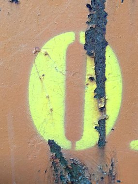 Sıkıntılı Durum Tipografisi ile Yazılan Sözcükler 0 Numaralı Fidye Mektubu Bulundu