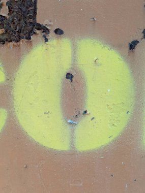 Sıkıntılı Durum Tipografisi ile Yazılan Sözcükler 0 Numaralı Fidye Mektubu Bulundu