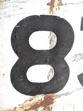 Sıkıntılı Durum Tipografisi ile Yazılan Yazı Tipi 8 Fidye Numarası Bulundu