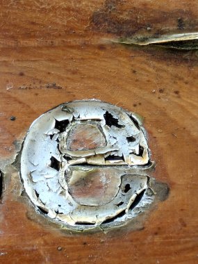 Sıkıntılı Durum Tipografisi ile Yazılan Kelimeler Ransom Yazı Tipi E Harfi Bulundu