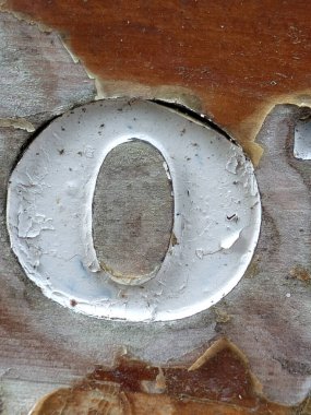 Sıkıntılı Durum Tipografisi ile Yazılan Sözcükler 0 Numaralı Fidye Yazı Tipi O 'yu Buldu