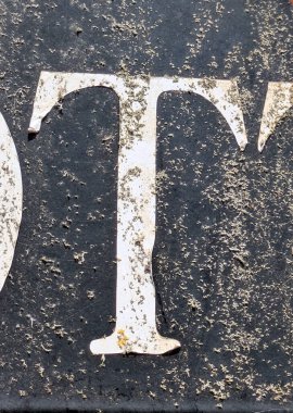 Sıkıntılı Durum Tipografisi ile Yazılan Kelimeler Ransom Yazı Tipi Mektubu bulundu