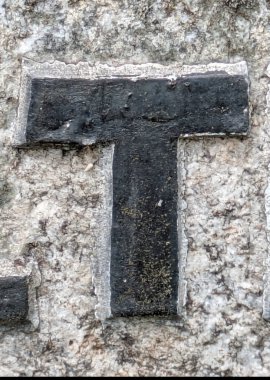 Sıkıntılı Durum Tipografisi ile Yazılan Kelimeler Ransom Yazı Tipi Mektubu bulundu