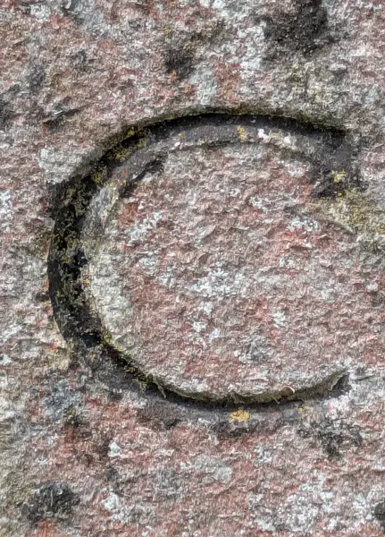 Sıkıntılı Durum Tipografisi ile Yazılan Sözcükler Ransom Yazı Tipi Harfi C bulundu