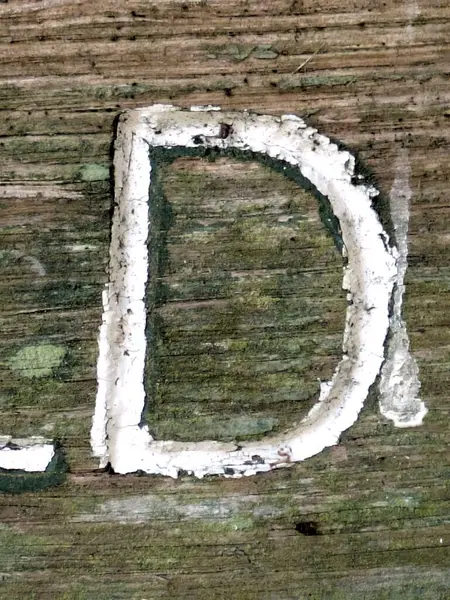 Sıkıntılı Durum Tipografisi ile Yazılan Kelimeler Ransom Yazı Tipi D Harfi Bulundu