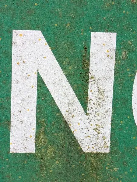 Sıkıntılı Durum Tipografisi ile Yazılan Kelimeler Ransom Yazı Tipi N Harfi Bulundu