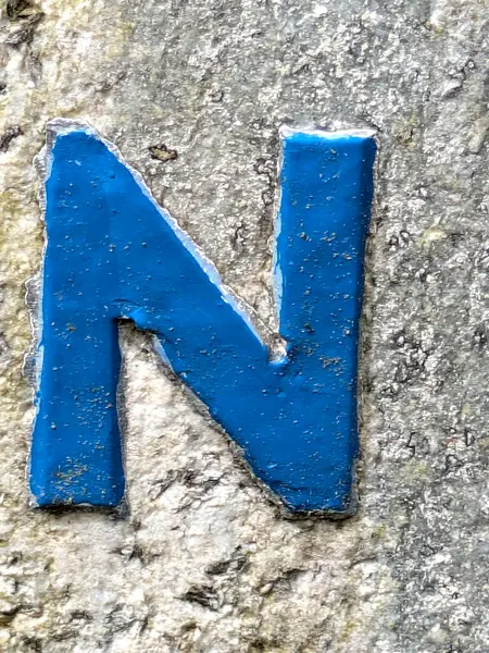 Sıkıntılı Durum Tipografisi ile Yazılan Kelimeler Ransom Yazı Tipi N Harfi Bulundu