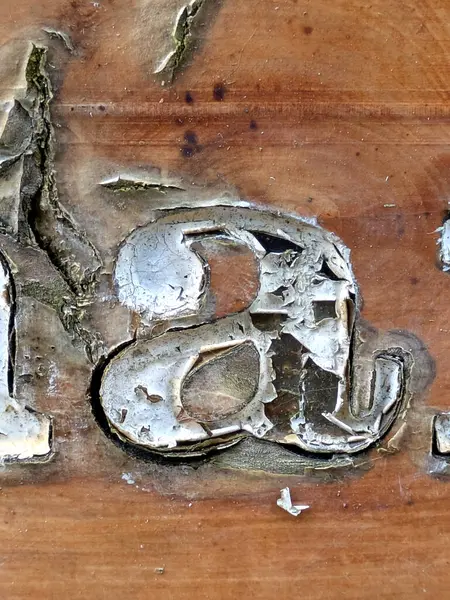 Sıkıntılı Durum Tipografisi ile Yazılan Kelimeler Ransom Yazı Tipi N Harfi Bulundu