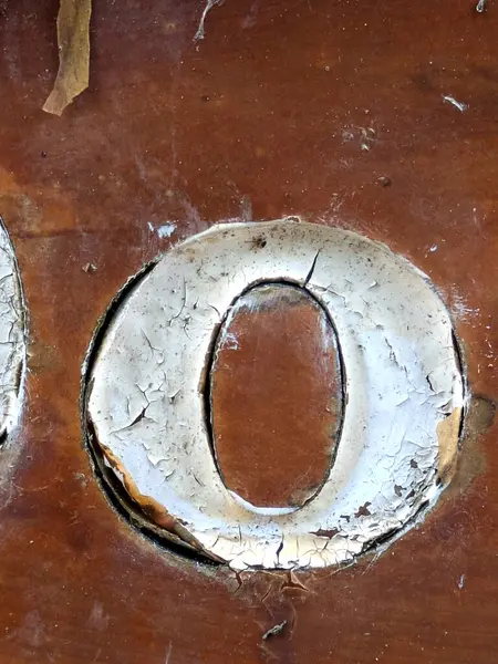 Sıkıntılı Durum Tipografisi ile Yazılan Sözcükler 0 Numaralı Fidye Yazı Tipi O 'yu Buldu