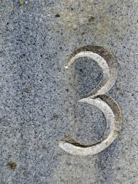 Sıkıntılı Durum Tipografisi Yazı Tipi 3. Yazı Tipi Harfi Bulundu