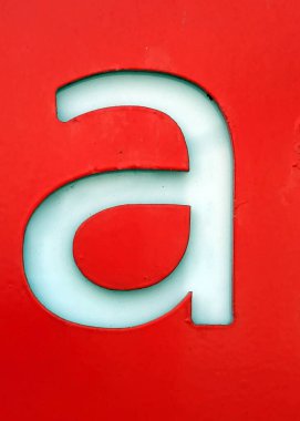 Sıkıntılı Durum Tipografisi ile Yazılan Sözcükler Fidye Mektubu A 'yı Buldu