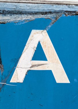 Sıkıntılı Durum Tipografisi ile Yazılan Sözcükler Fidye Mektubu A 'yı Buldu