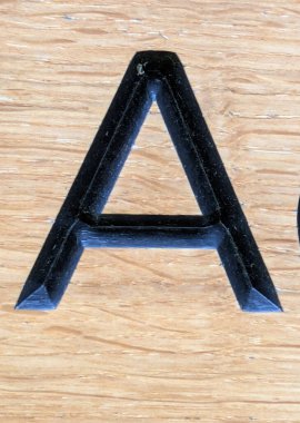 Sıkıntılı Durum Tipografisi ile Yazılan Sözcükler Fidye Mektubu A 'yı Buldu