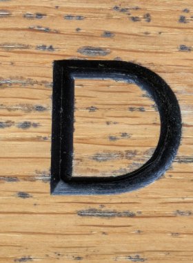 Sıkıntılı Durum Tipografisi ile Yazılan Kelimeler Fidye Mektubu D 'yi Buldu