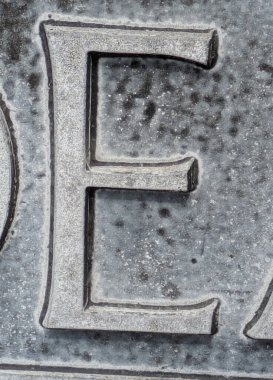 Sıkıntılı Durum Tipografisi ile Yazılan Sözcükler Fidye Mektubu E Bulundu