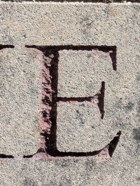 Sıkıntılı Durum Tipografisi ile Yazılan Sözcükler Fidye Mektubu E Bulundu