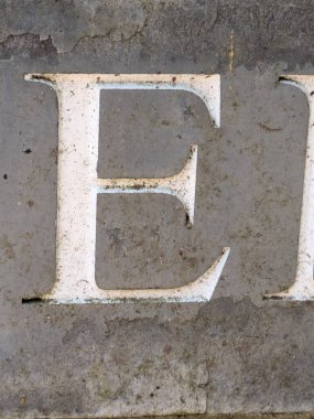 Sıkıntılı Durum Tipografisi ile Yazılan Sözcükler Fidye Mektubu E Bulundu